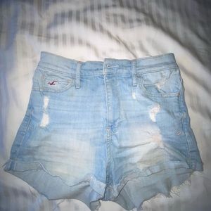 Hollister Distressed Jean Shorts